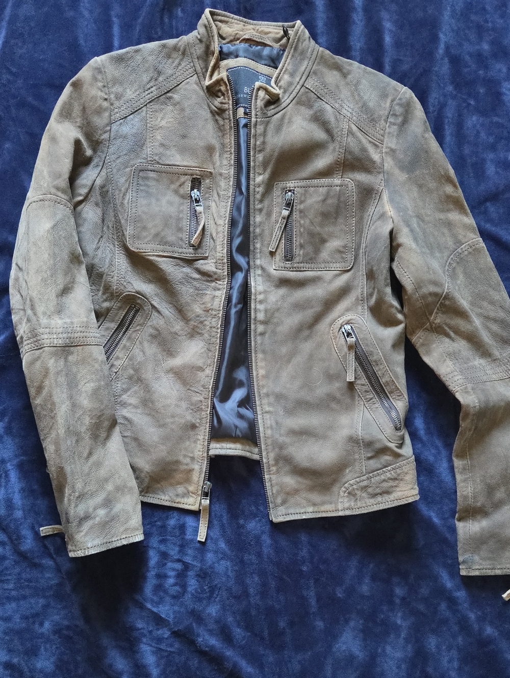 Womens Buffalo Leather Jacket